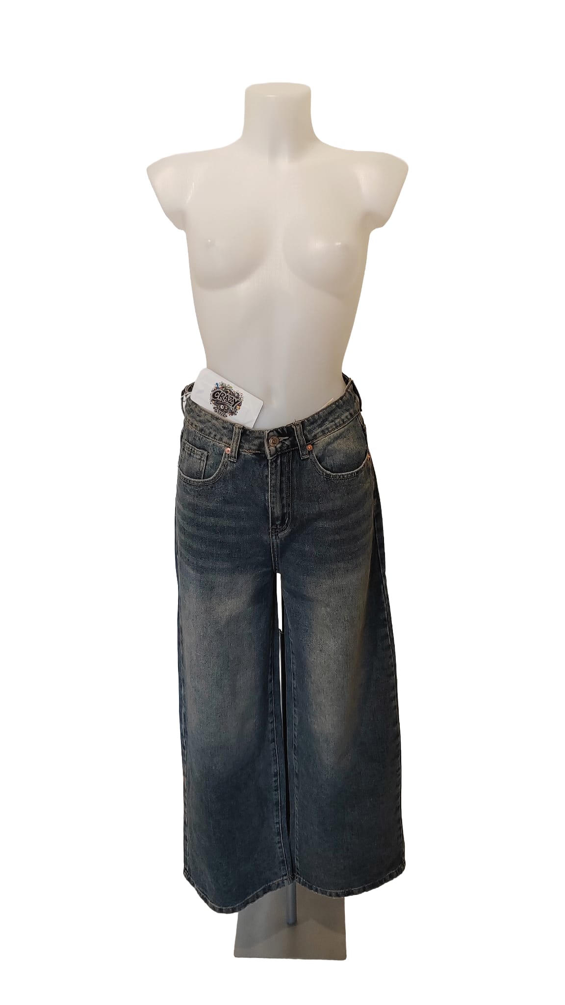 Jeans Strappato Dietro